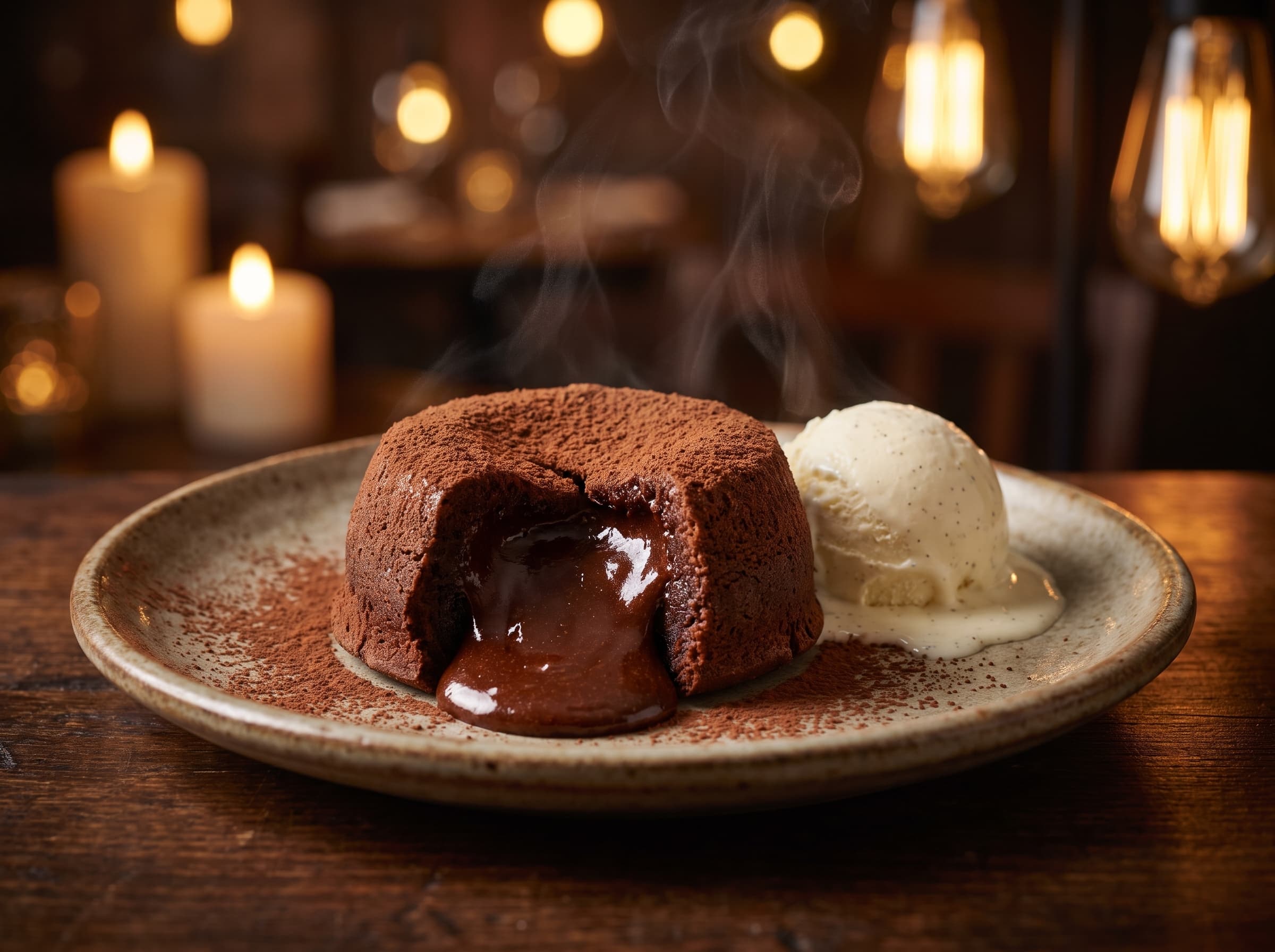 Coulant de chocolate