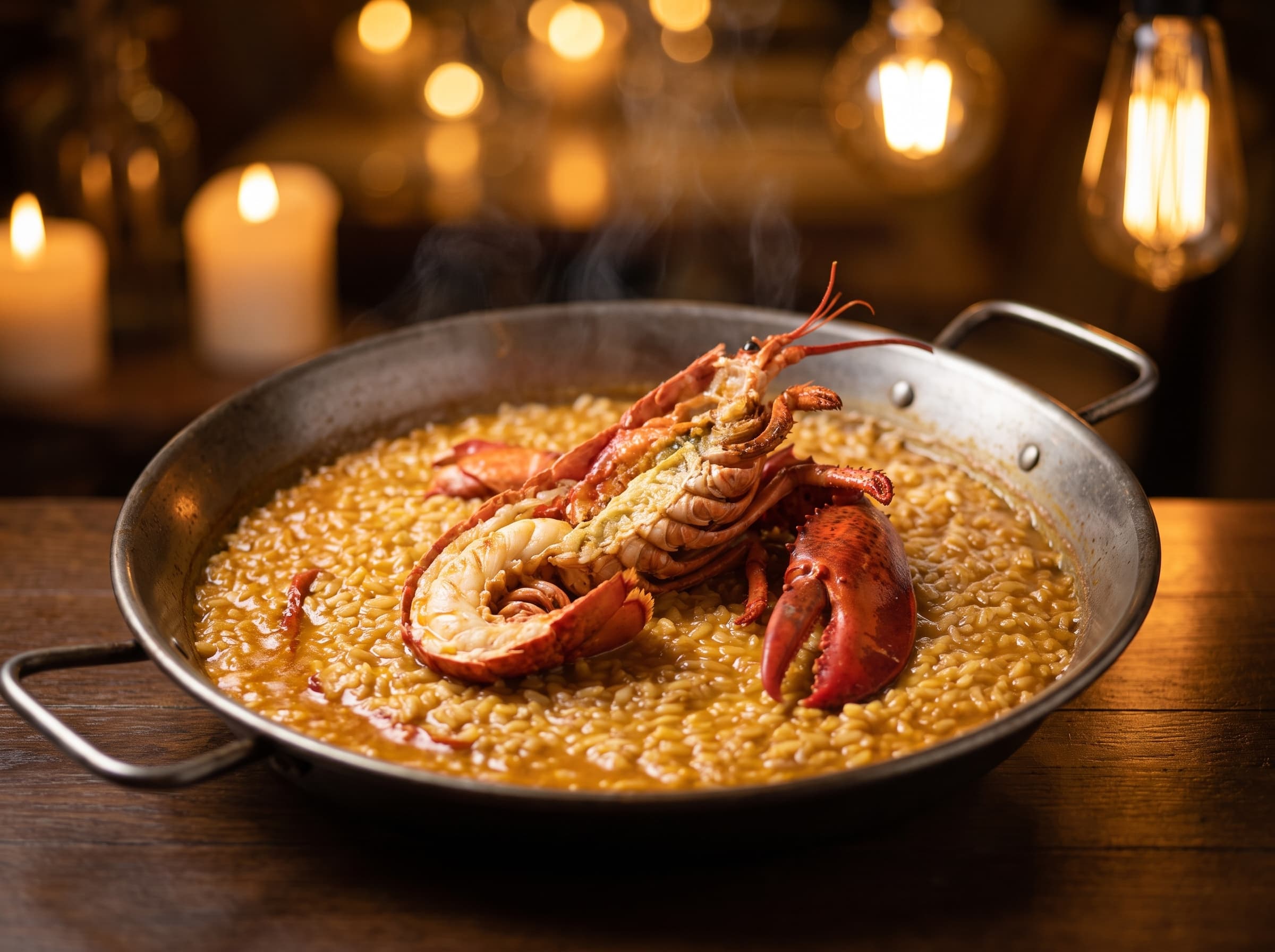 Arroz meloso de bogavante